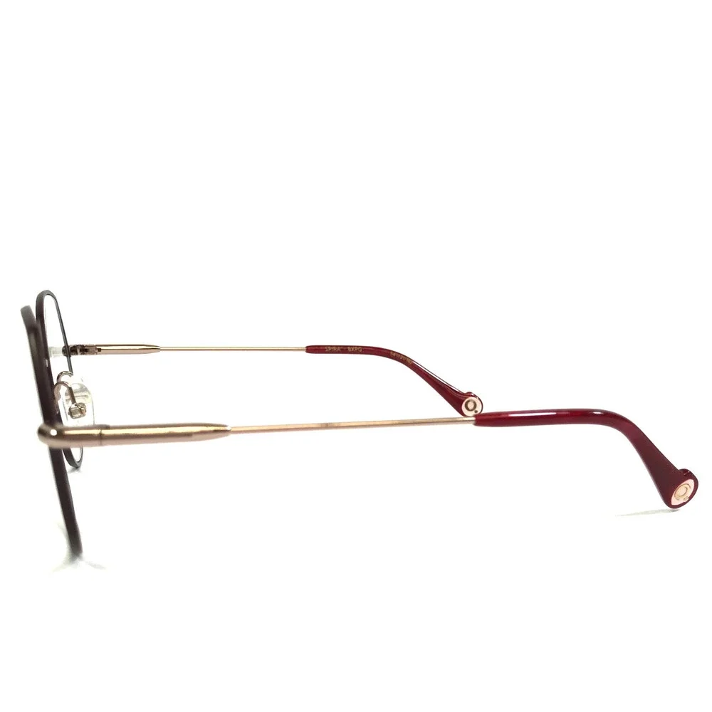 Etnia Barcelona Eyeglasses Frames SPIRA BXPG Bordeaux Pink Gold 54-20-142